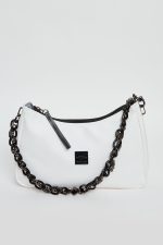 Retro Chain Vintage Baguette White