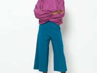 Ψηλόμεσο Παντελόνι 3/4 Πετρόλ