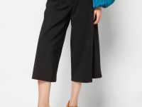 Ψηλόμεσο Παντελόνι 3/4 Μαύρο