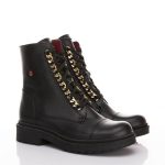 Γυναικείο Δερμάτινο Μποτάκι