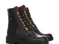 Γυναικείο Δερμάτινο Μποτάκι