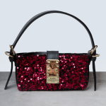 Radiant Square Baguette Burgundy