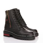 Γυναικείο Δερμάτινο Μποτάκι