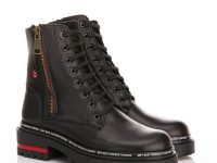 Γυναικείο Δερμάτινο Μποτάκι