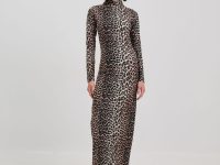 Leopard Maxi Dress W-0094