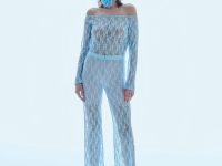 Lace Off Shoulder Top S-0054