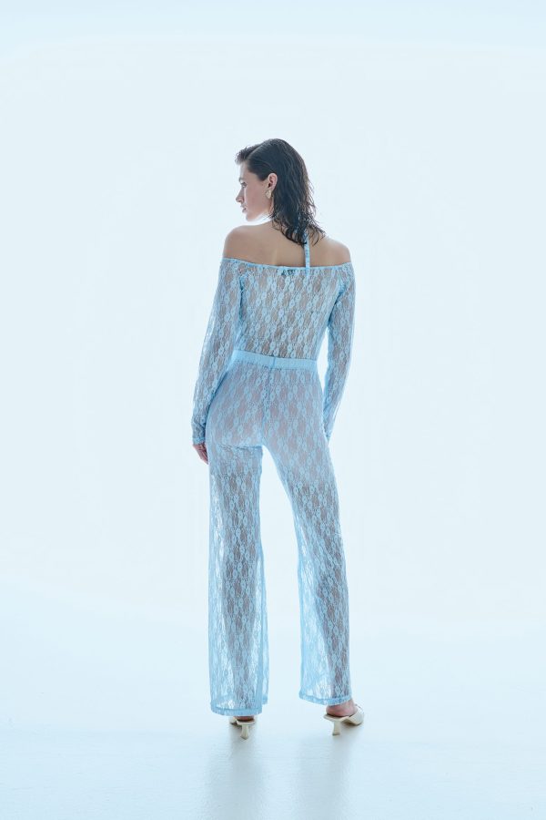 Lace Off Shoulder Top S-0054 - Image 2