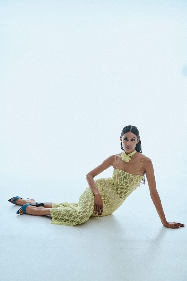 Lace Maxi Dress S-0055 - Image 3