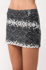 Ines Snake Skirt