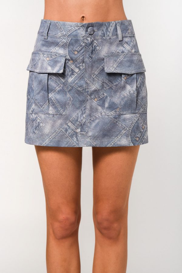 Amber Printed Skirt - Image 1