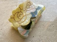 Flowers Hair Clip Yellow/White