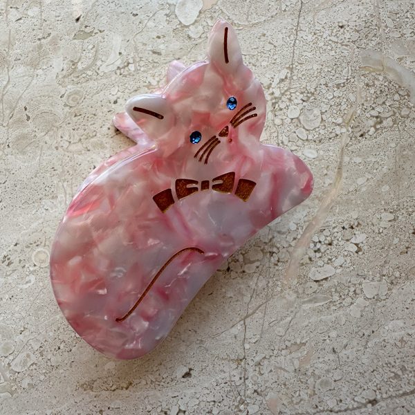 Cat Hair Clip Pink - Image 1