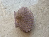Shell Hair Clip Lilac