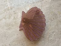 Shell Hair Clip Pink
