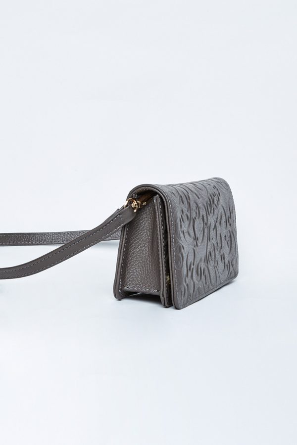 Paisley Baguette Large Grey - Image 4