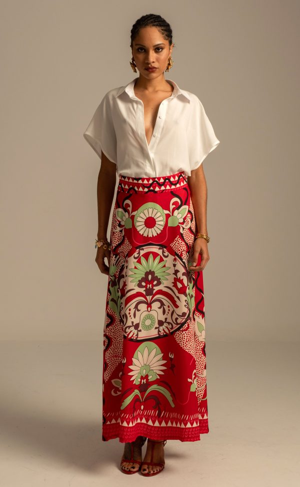 Mandala Maxi Skirt - Image 4