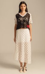 Laceflower Maxi Skirt - Image 4