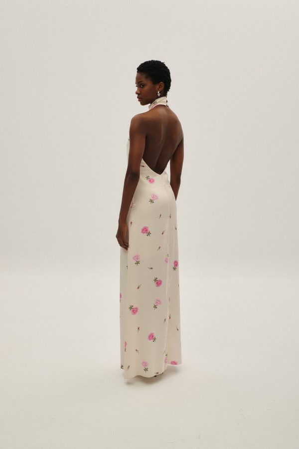 Dress Open Back Flowers - Image 2