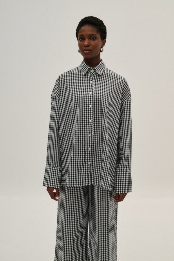 S5PLSH0049-Shirt-S5PLTR0048-Trouser-3.jpg Shirt Checked - Image 1