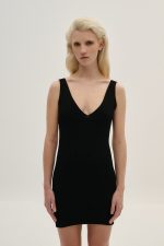 Dress V Mini Open Back