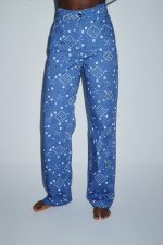 Denim Trouser Paisley