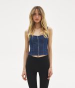 Bianca Denim Top - Image 2