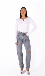 Barbara Grey Pearl Ripped