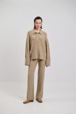 Blouse Polo Gold Buttons - Image 2