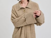 Blouse Polo Gold Buttons