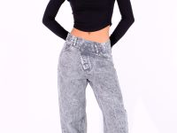 Crooked Grey Pearl Cropped