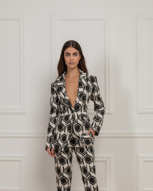 j1.jpg Σακάκι Με Print - Image 1