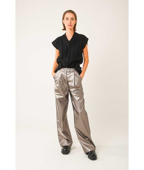 metallic-trousers.jpg Metallic Trousers - Image 1