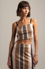 Lucid Sequin Crop Top