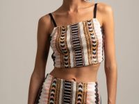 Lucid Sequin Crop Top