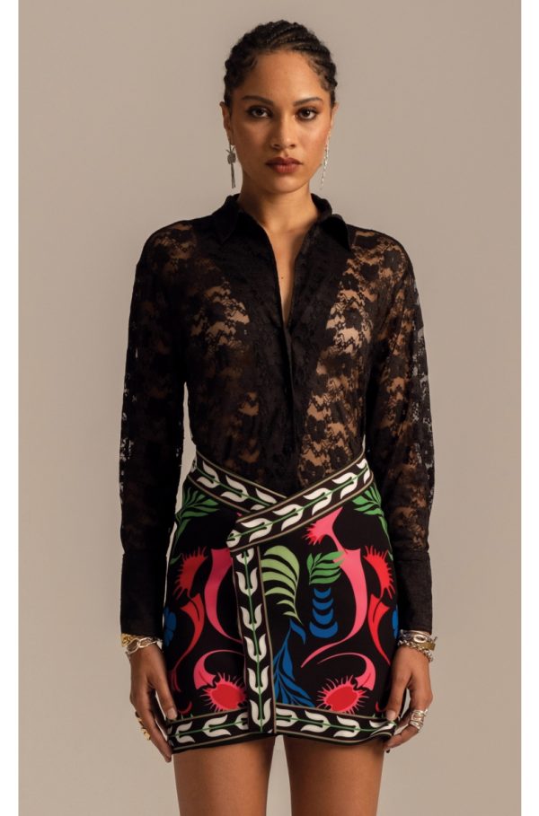 s25300-narcissus_print_2_.jpg Laceflower Shirt - Image 1