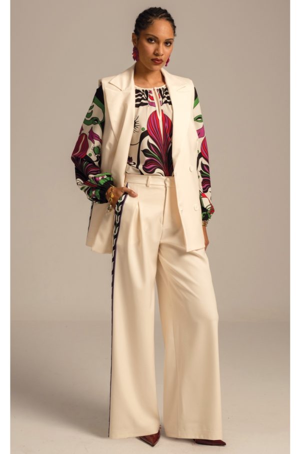 Botany Sleeveless Blazer - Image 3