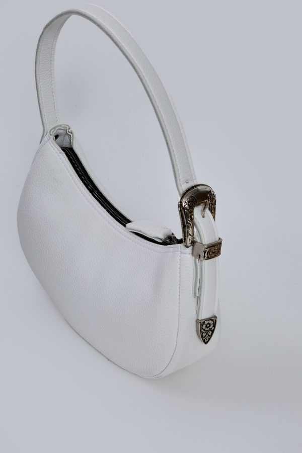 Belt Up Vintage Baguette White - Image 3