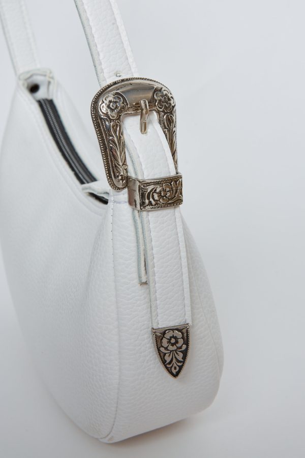 Belt Up Vintage Baguette White - Image 4