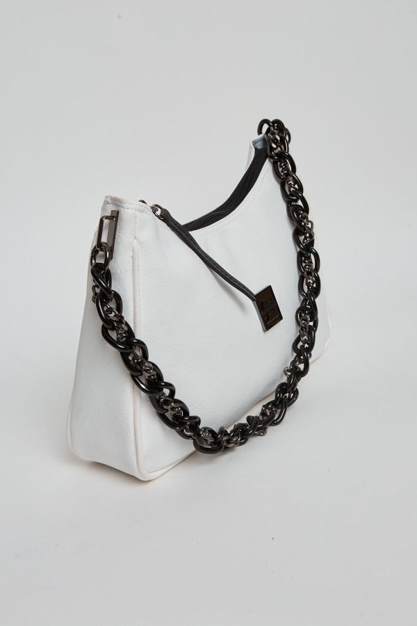 Retro Chain Vintage Baguette White - Image 3