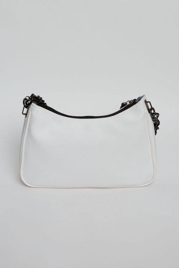 Retro Chain Vintage Baguette White - Image 4