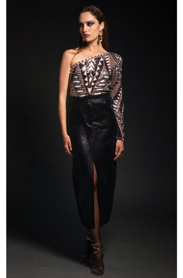 Abundance One Shoulder Top - Image 3