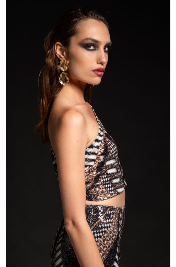 Abundance One Shoulder Top - Image 5