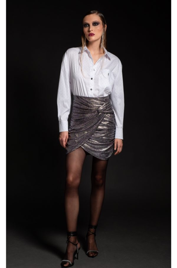 w24310_moonstone_print_4_.jpg Moonstone Mini Skirt - Image 1